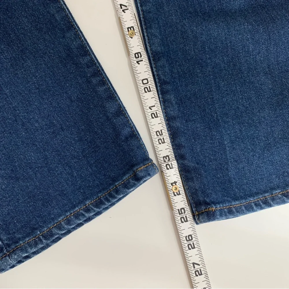 J CREW Essential Straight Leg Jeans Size 27 High Waisted